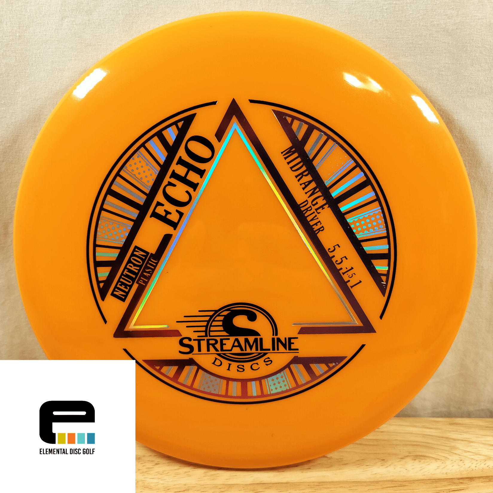 Streamline Echo (5/5/-1.5/1) - Elemental Disc Golf