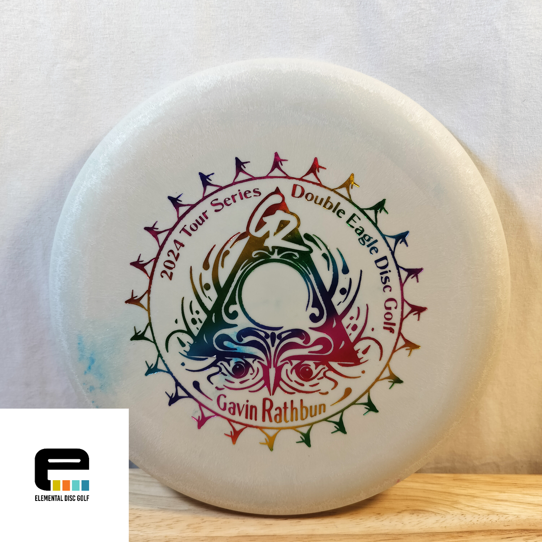 Gateway Discs Nylon Firm Retro Warlock (Gavin Rathbun) - Elemental Disc Golf