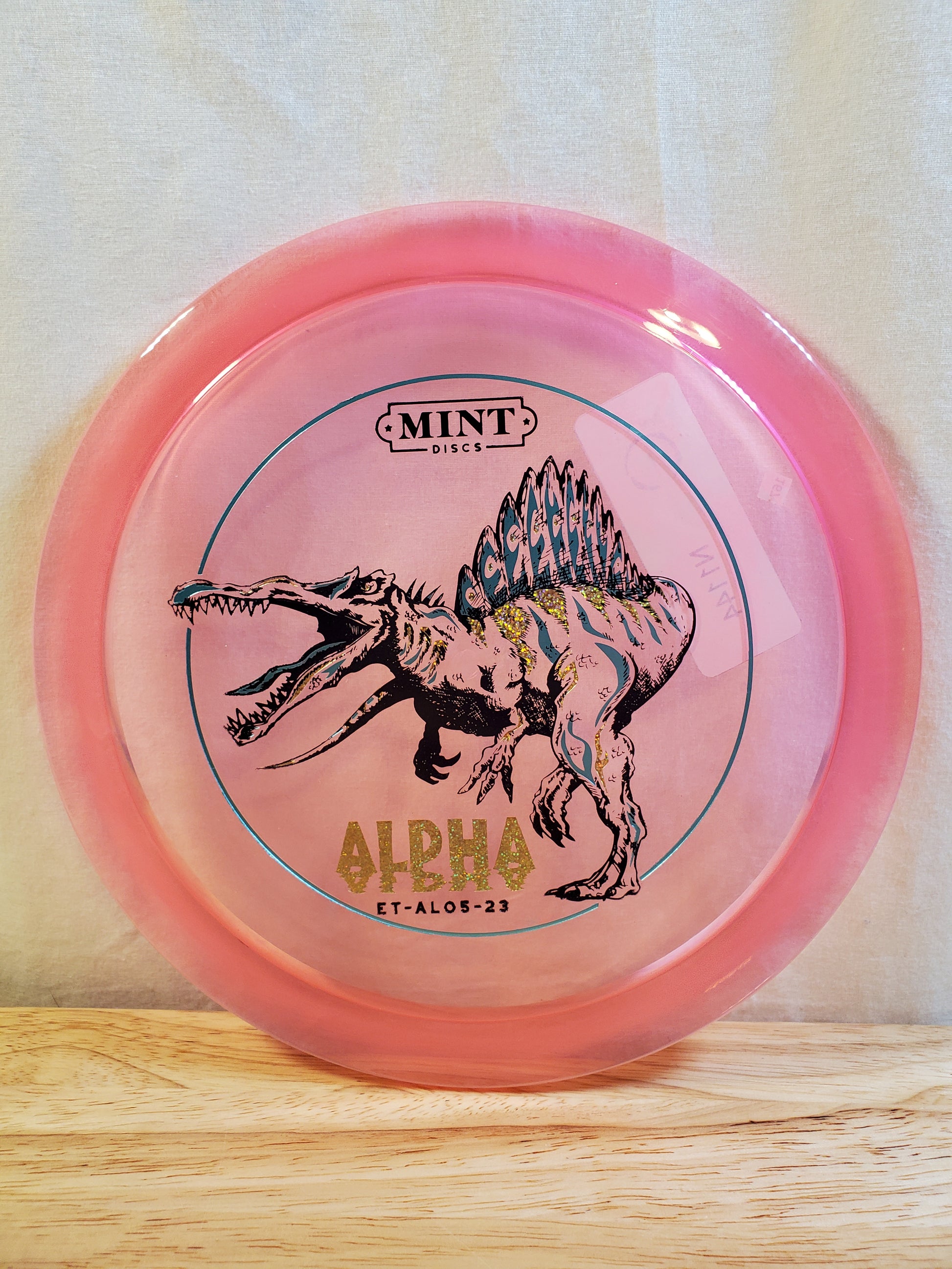 Mint Eternal Alpha (SpinoSaurus) Elemental Disc Golf