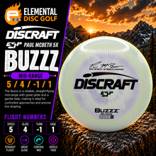 Discraft ESP Buzzz (Paul McBeth 5x) 5/4/-1/1