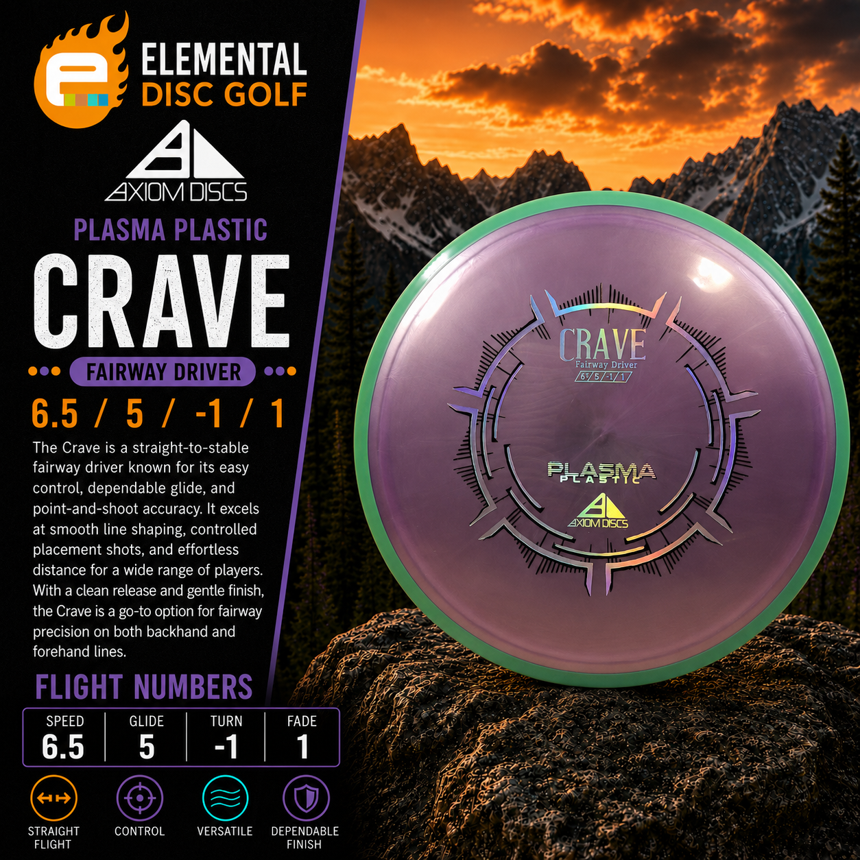 Axiom Plasma Crave (6.5/5/-1/1)