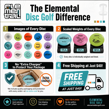 Above Ground Level (AGL) Misprints - Various Molds - Elemental Disc Golf