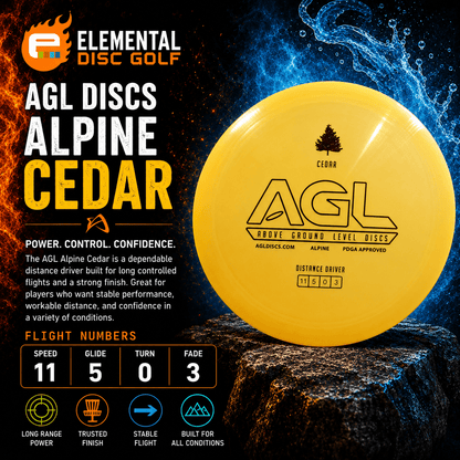 AGL Alpine Cedar (11/5/0/3) - Elemental Disc Golf