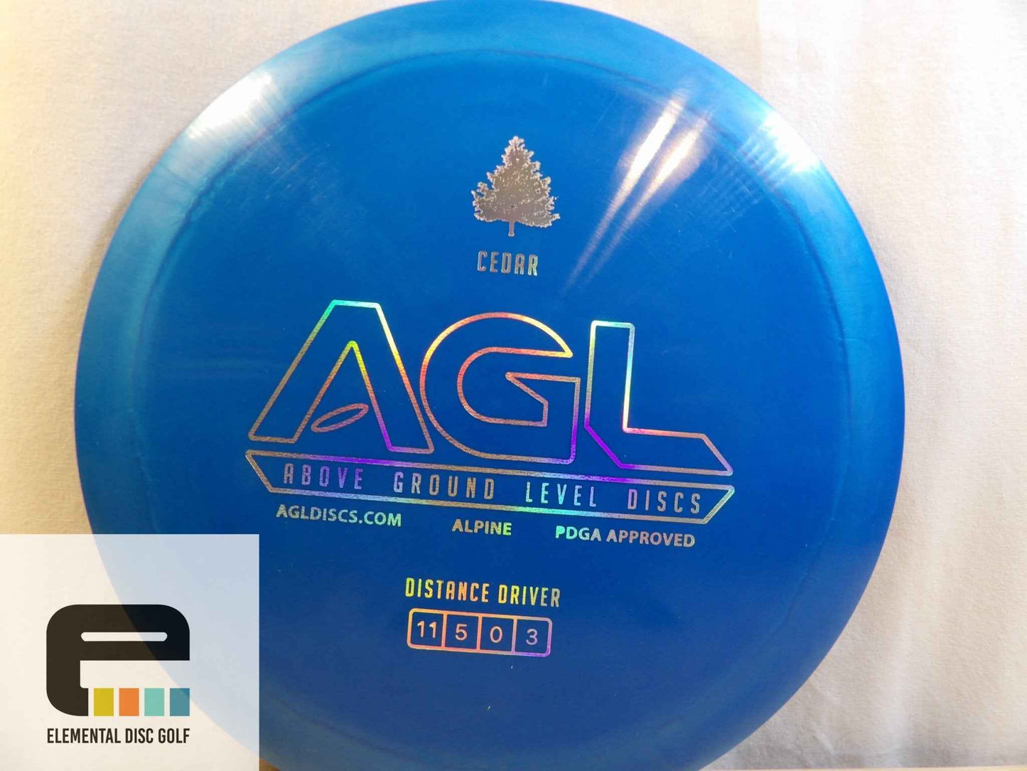AGL Alpine Cedar (11/5/0/3) - Elemental Disc Golf
