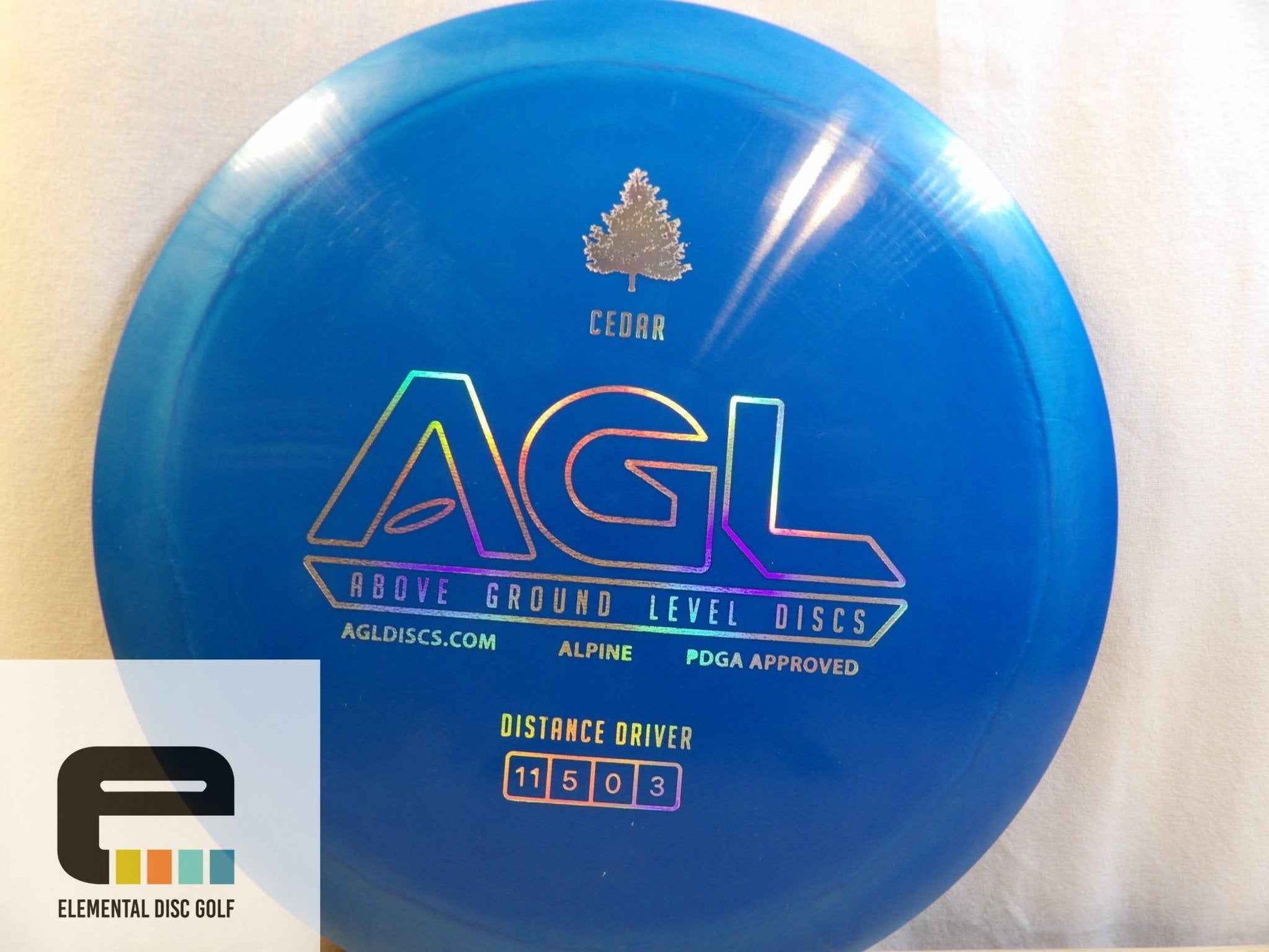 AGL Alpine Cedar (11/5/0/3) - Elemental Disc Golf