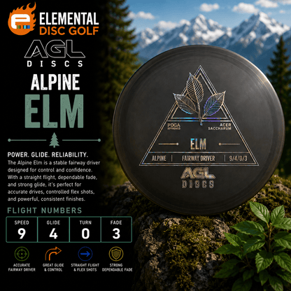 AGL Alpine Elm (9/4/0/3) - Elemental Disc Golf