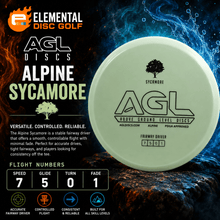 AGL Alpine Sycamore ( 7 / 5 / 0 / 1 ) - Elemental Disc Golf