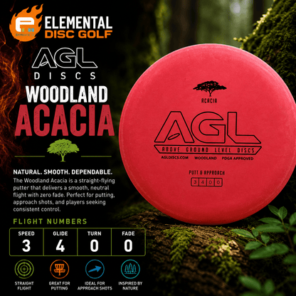 AGL Woodland Acacia (3/4/0/0) - Elemental Disc Golf
