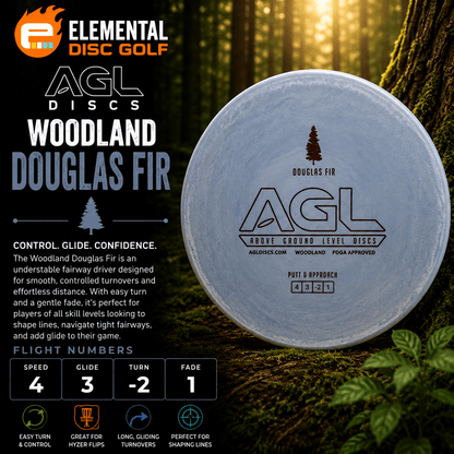 AGL Woodland Douglas Fir (4/3/-2/1) - Elemental Disc Golf