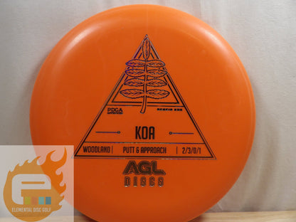 AGL Woodland Koa - Elemental Disc Golf
