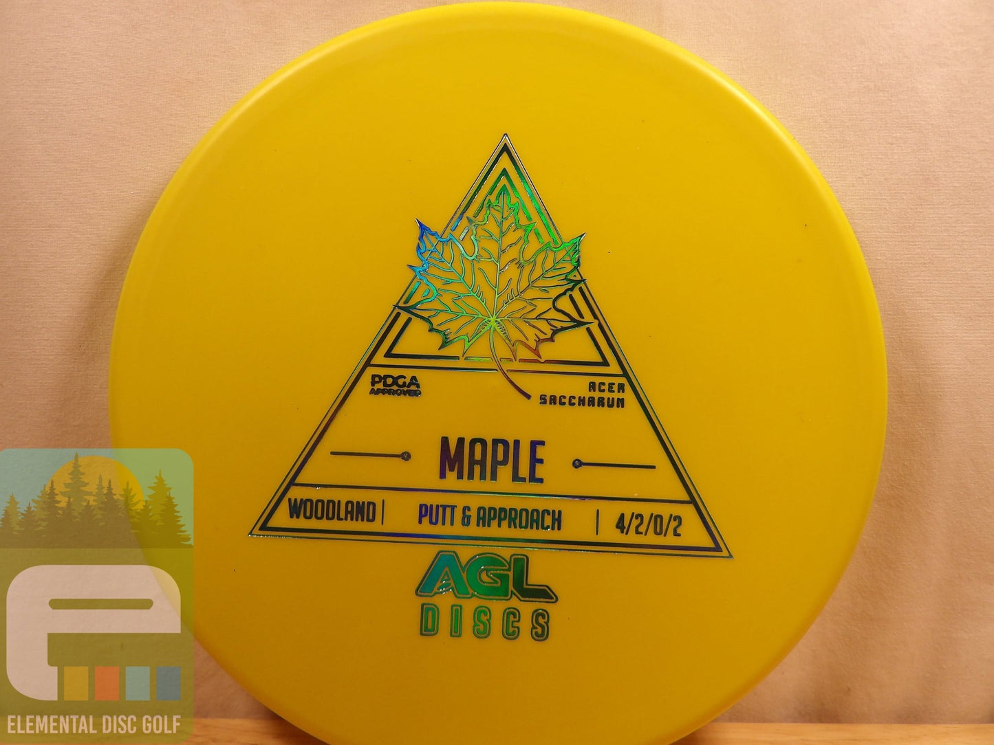 AGL Woodland Maple (2/4/0/2) - Elemental Disc Golf