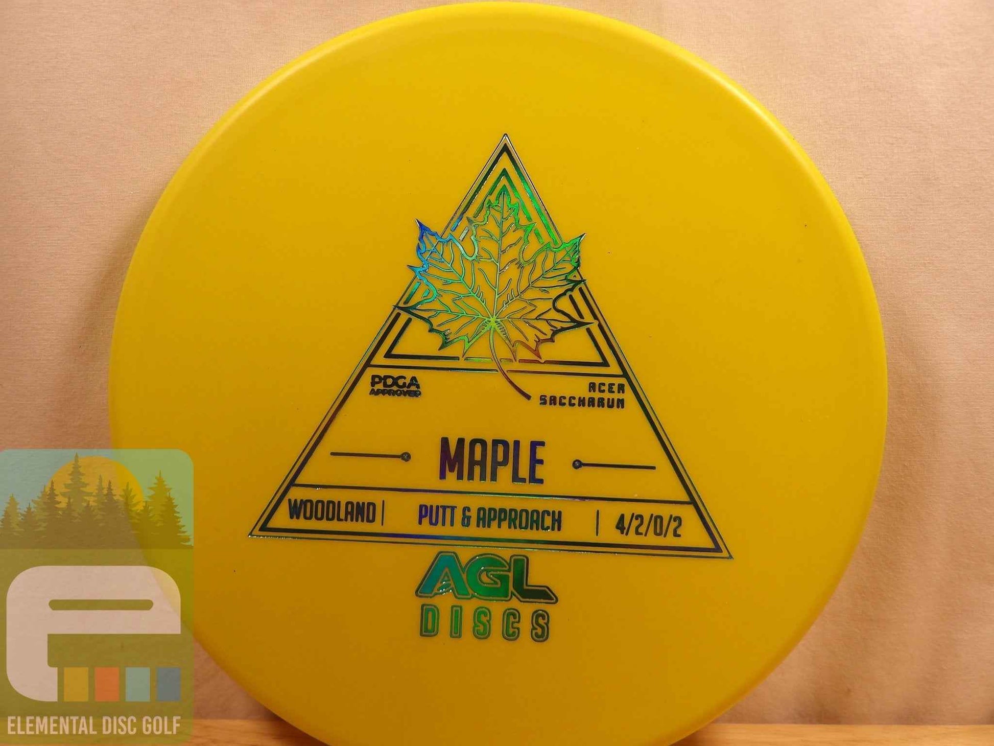 AGL Woodland Maple (4/2/0/2) - Elemental Disc Golf