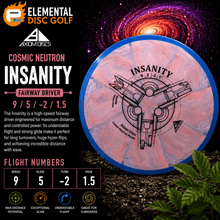 Axiom Cosmic Neutron Insanity (9/5/-2/1.5) - Elemental Disc Golf