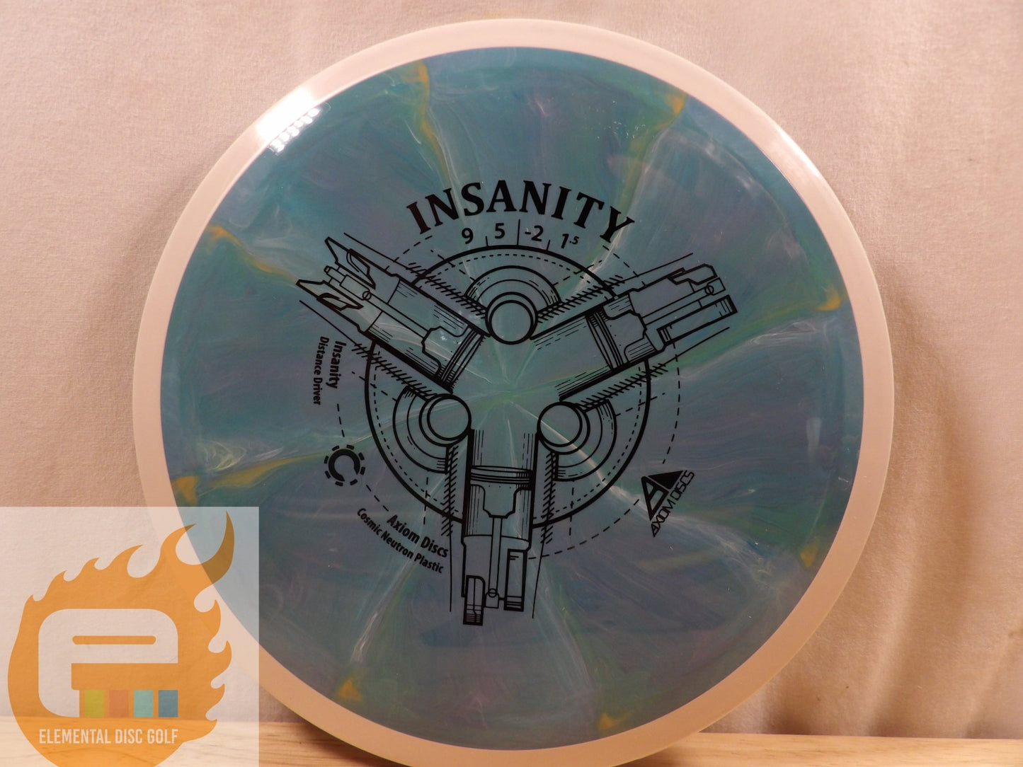Axiom Cosmic Neutron Insanity (9/5/ - 2/1.5) - Elemental Disc Golf