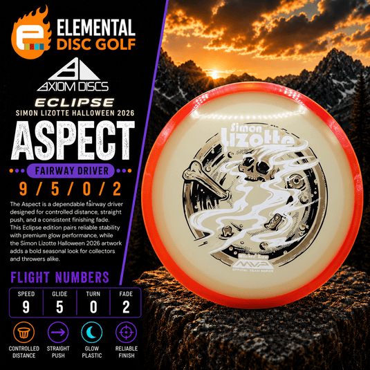 Axiom Eclipse Aspect (9/5/0/2) - Simon Lizotte Halloween 2026 - Elemental Disc Golf