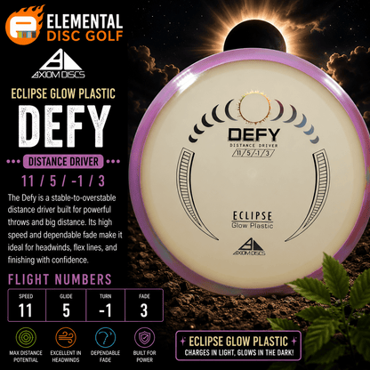 Axiom Eclipse Defy (11/5/-1/3) - Elemental Disc Golf