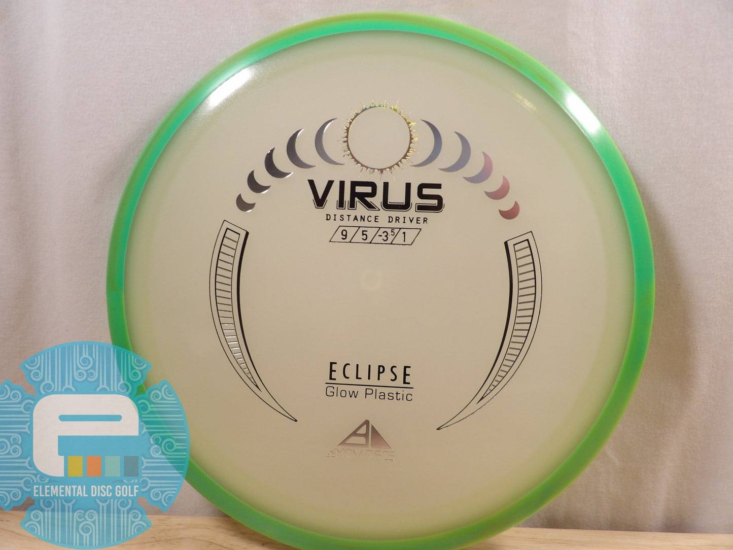 Axiom Eclipse Virus (9/5/ - 3.5/1) - Elemental Disc Golf