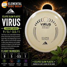 Axiom Eclipse Virus (9/5/-3.5/1) - Elemental Disc Golf