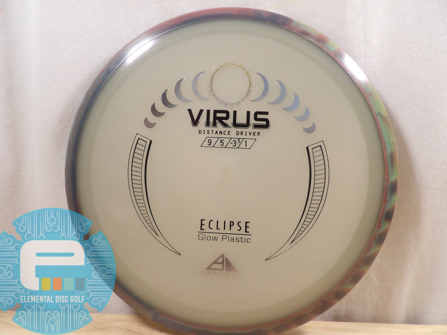 Axiom Eclipse Virus (9/5/-3.5/1) - Elemental Disc Golf