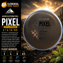 Axiom Electron Pixel (2/4/0/0.5) - Elemental Disc Golf