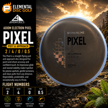 Axiom Electron Pixel (2/4/0/0.5) - Elemental Disc Golf