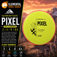 Axiom Electron Soft Pixel (2/4/0/0.5) - Elemental Disc Golf