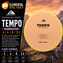 Axiom Electron Soft Tempo (4/4/0/2.5) - Elemental Disc Golf