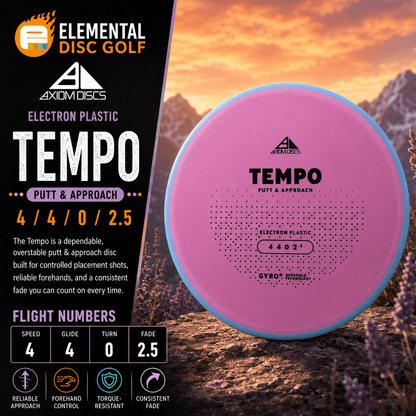 Axiom Electron Tempo (4/4/0/2.5) - Elemental Disc Golf
