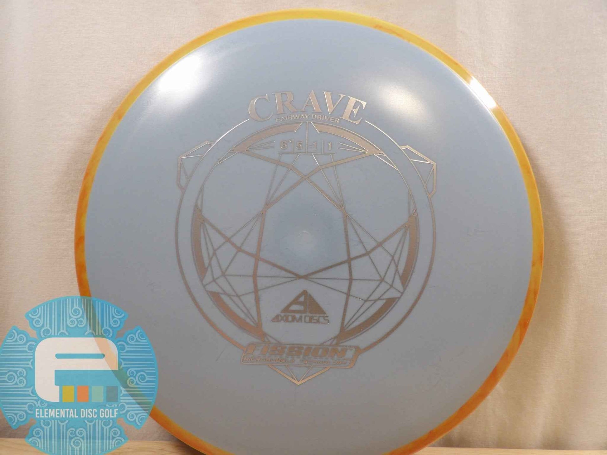 Axiom Fission Crave (6.5/5/-1/1) - Elemental Disc Golf