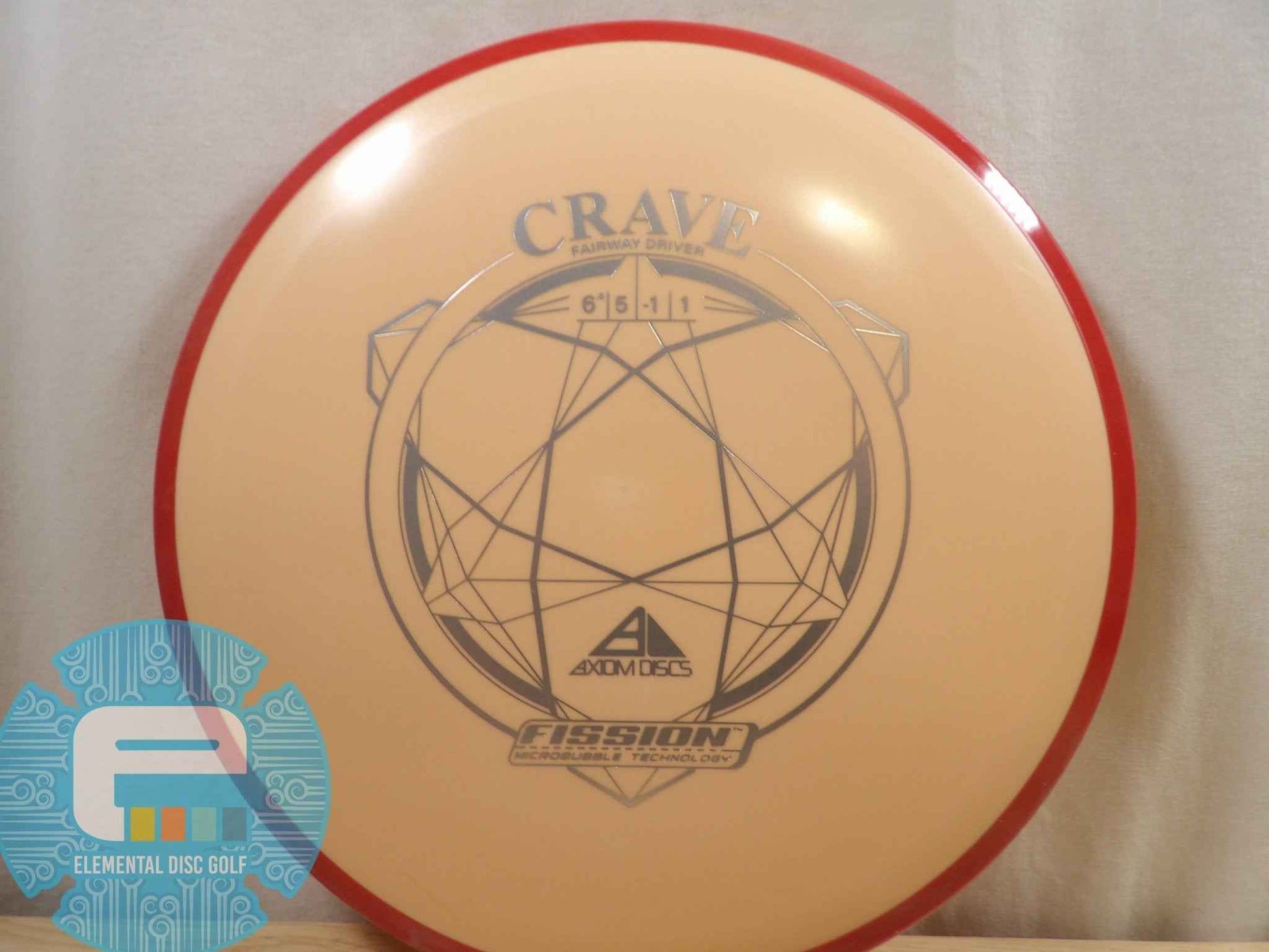 Axiom Fission Crave (6.5/5/-1/1) - Elemental Disc Golf
