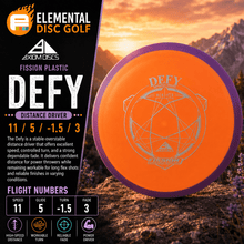 Axiom Fission Defy (11/5/-1.5/3) - Elemental Disc Golf
