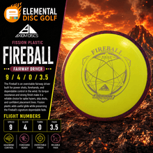 Axiom Fission Fireball (9/4/0/3.5) - Elemental Disc Golf