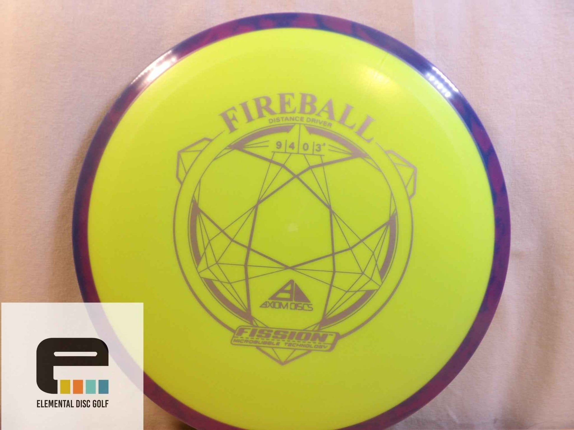 Axiom Fission Fireball (9/4/0/3.5) - Elemental Disc Golf