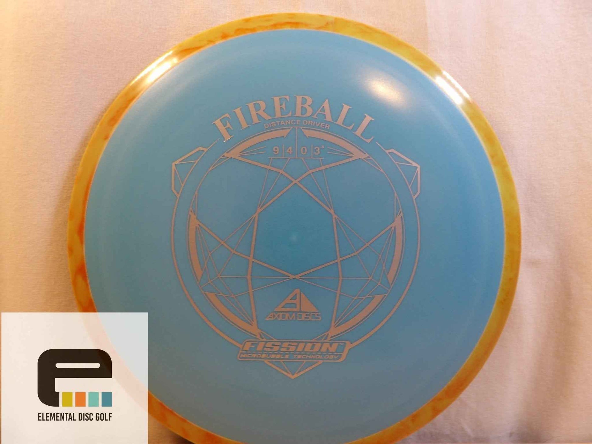 Axiom Fission Fireball (9/4/0/3.5) - Elemental Disc Golf