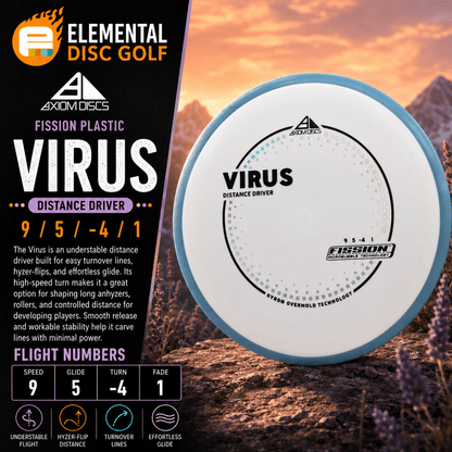 Axiom Fission Virus (9/5/-4/1) - Elemental Disc Golf