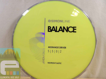 Axiom Neutron Balance (5/5/0/2) - Elemental Disc Golf