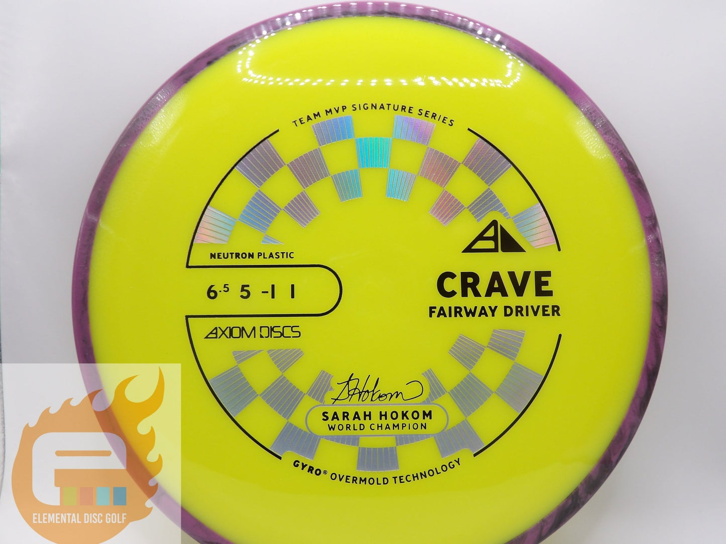 Axiom Neutron Crave (6.5/5/-1/1) - Elemental Disc Golf
