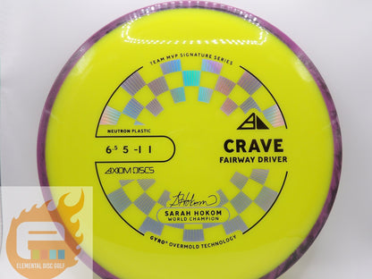 Axiom Neutron Crave (6.5/5/-1/1) - Elemental Disc Golf