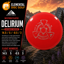Axiom Neutron Delirium (14.5/5/-0.5/3) - Elemental Disc Golf