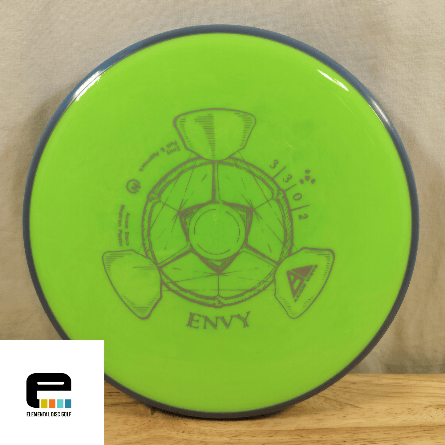 Axiom Neutron Envy (3/3/0/2) - Elemental Disc Golf