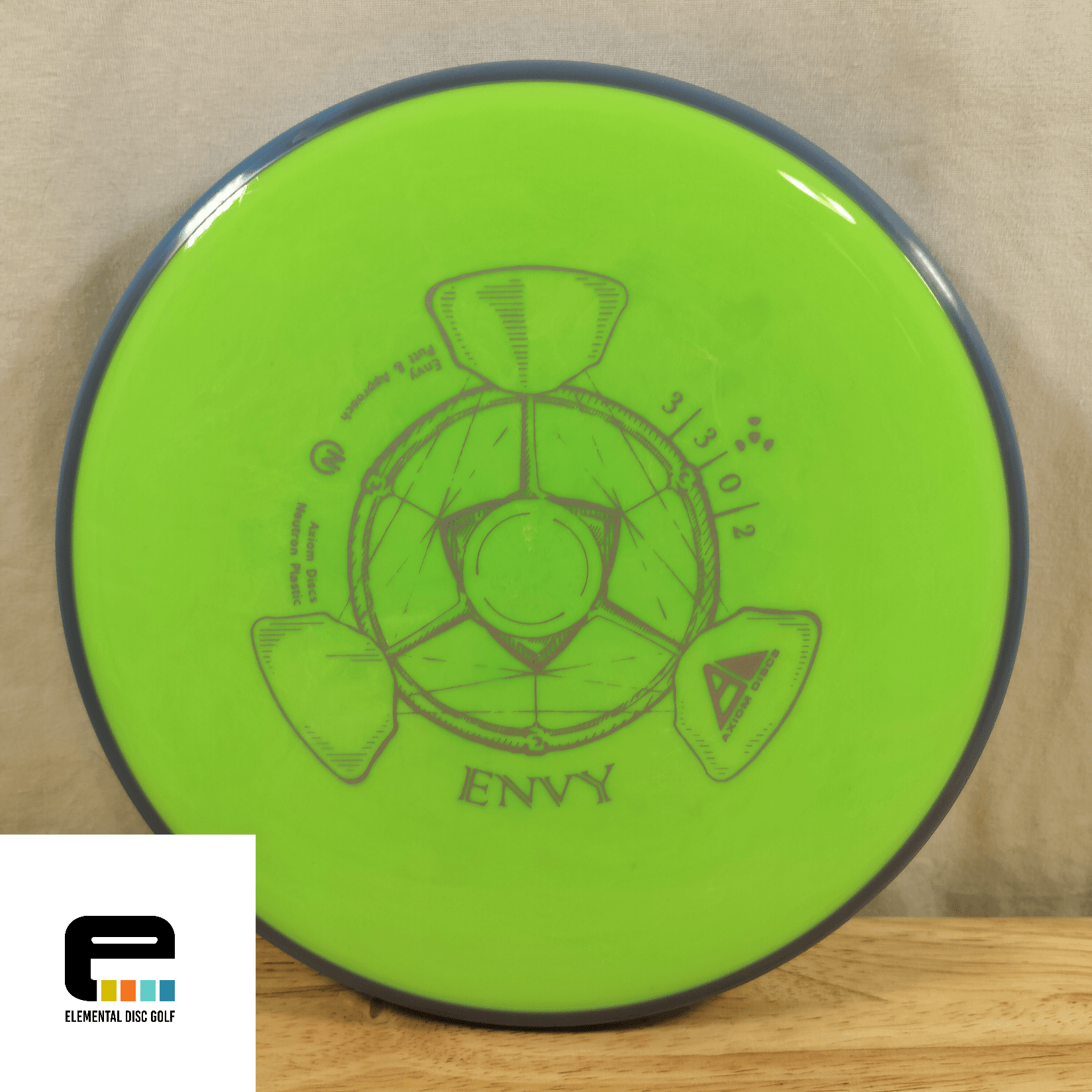 Axiom Neutron Envy (3/3/0/2) - Elemental Disc Golf