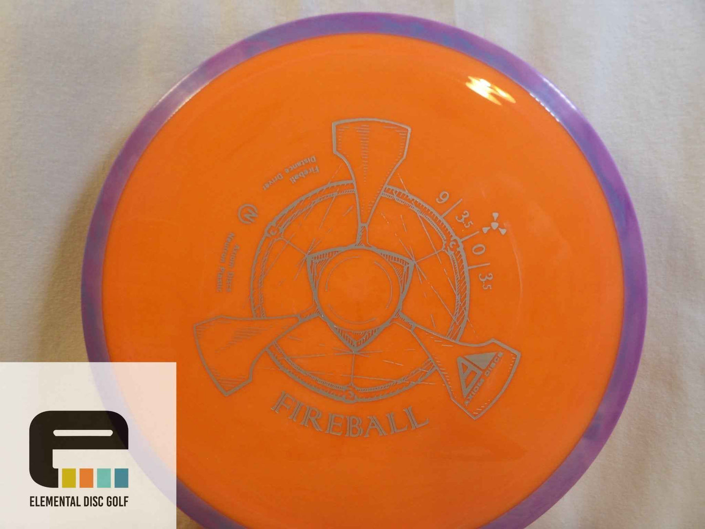 Axiom Neutron Fireball (9/3.5/0/3.5) - Elemental Disc Golf