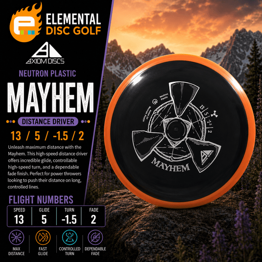 Axiom Neutron Mayhem (13/5/-1.5/2) - Elemental Disc Golf