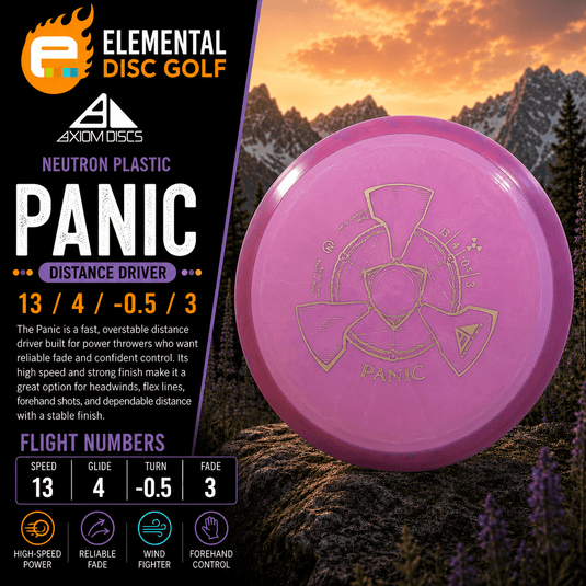 Axiom Neutron Panic (13/4/-0.5/3) - Elemental Disc Golf