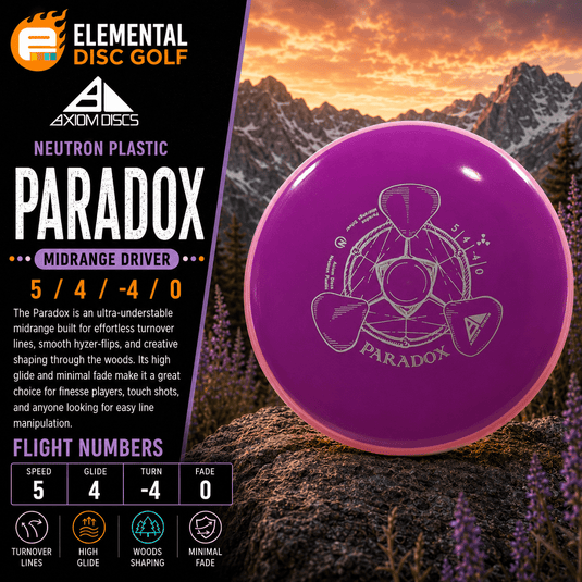 Axiom Neutron Paradox (5/4/-4/0) - Elemental Disc Golf