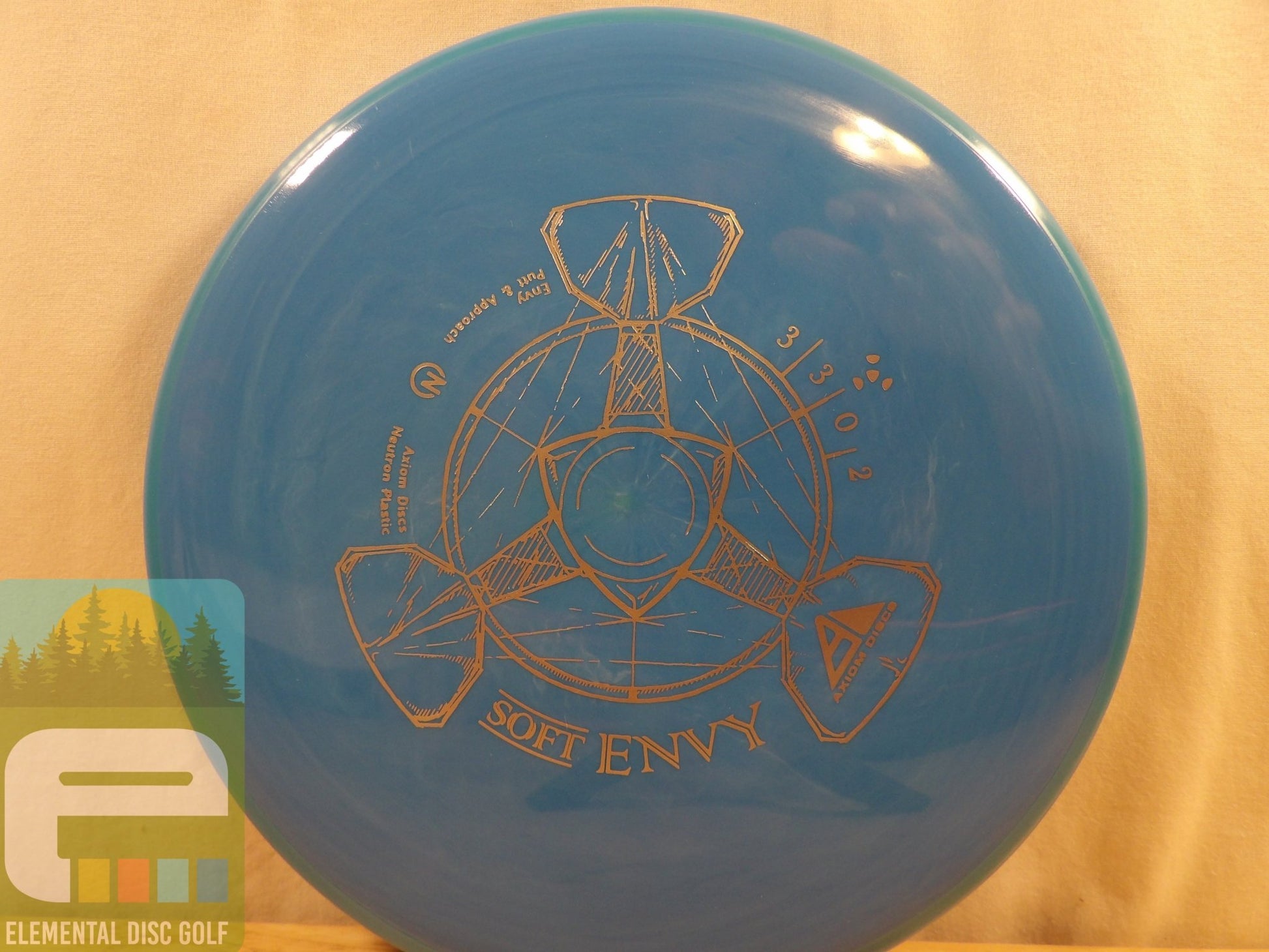 Axiom Neutron Soft Envy (3/3/0/2) - Elemental Disc Golf