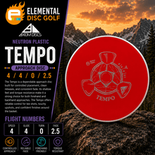 Axiom Neutron Tempo (4/4/0/2.5) - Elemental Disc Golf