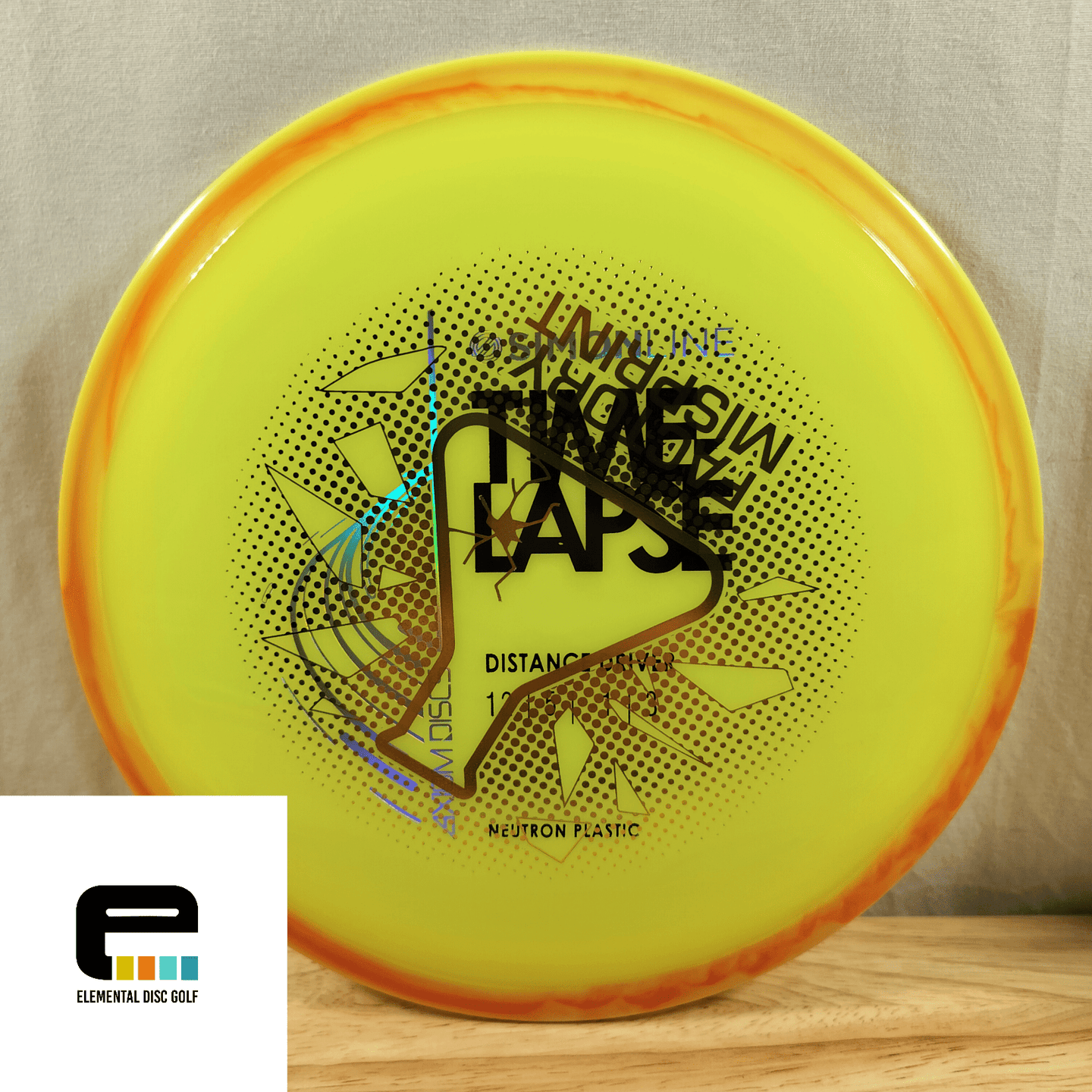 Axiom Neutron Time Lapse (MISPRINT) - Elemental Disc Golf