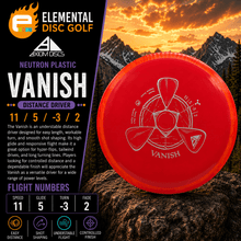 Axiom Neutron Vanish (11/5/-3/2) - Elemental Disc Golf