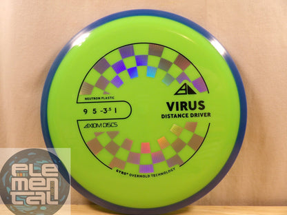 Axiom Neutron Virus (9/5/-3.5/1) - Elemental Disc Golf